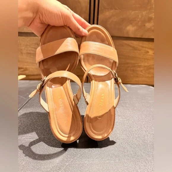 Cole Haan Wedges Slip On Thin Straps - Picture 6 of 12